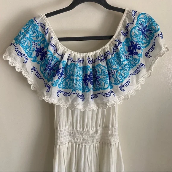 Nightcap Greek Isle off shoulder maxi dress - Picture 5 of 11